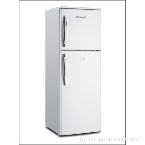 350L両開き冷蔵庫カラフル冷蔵庫